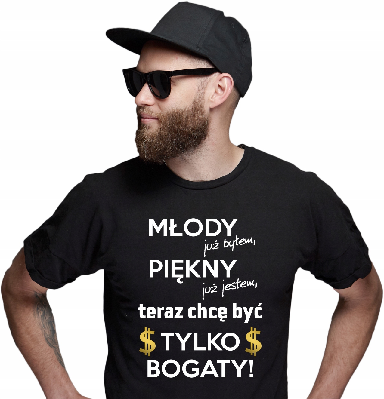 

Koszulka Z Śmiesznym Nadrukiem Chłopak Mężczyzna