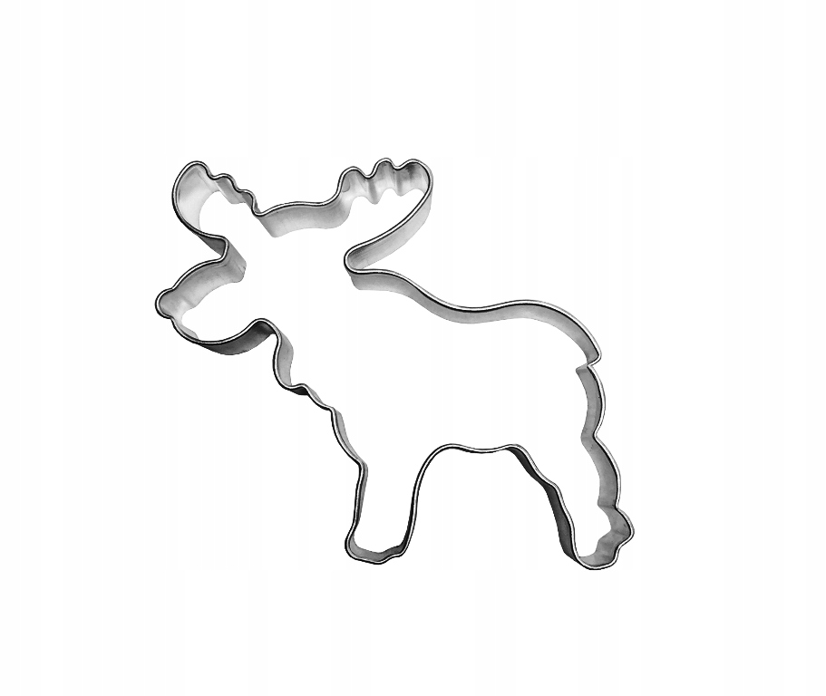 

Foremka Renifer 6,0 cm, wykrawacz bożonarodzeniowy