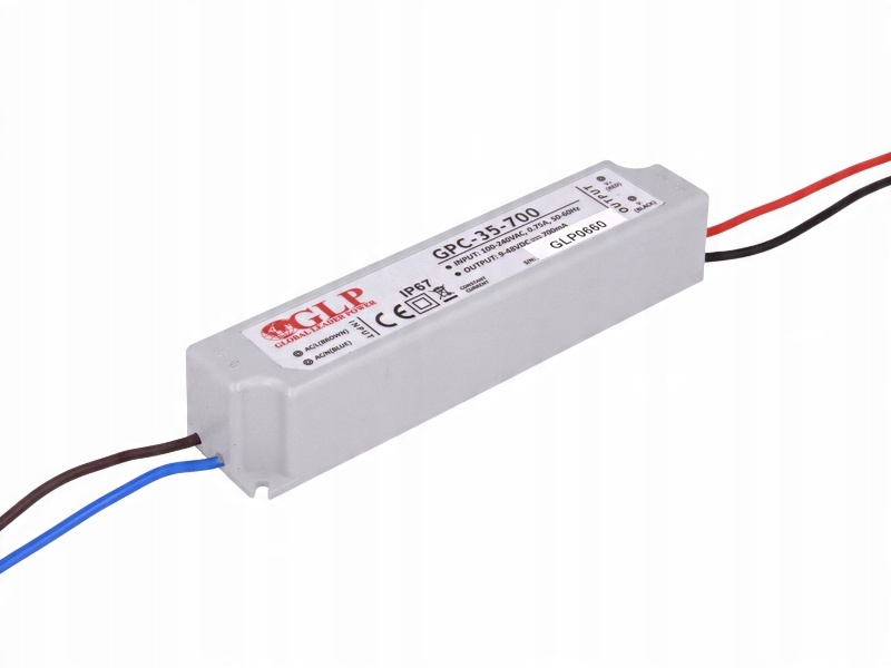 

Zasilacz Led prądowy Glp Gpc 700mA 34W IP67