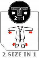 JUDO JUDOGA ADIDAS PLECIONKA 150/160cm Niebieska Płeć produkt uniseks