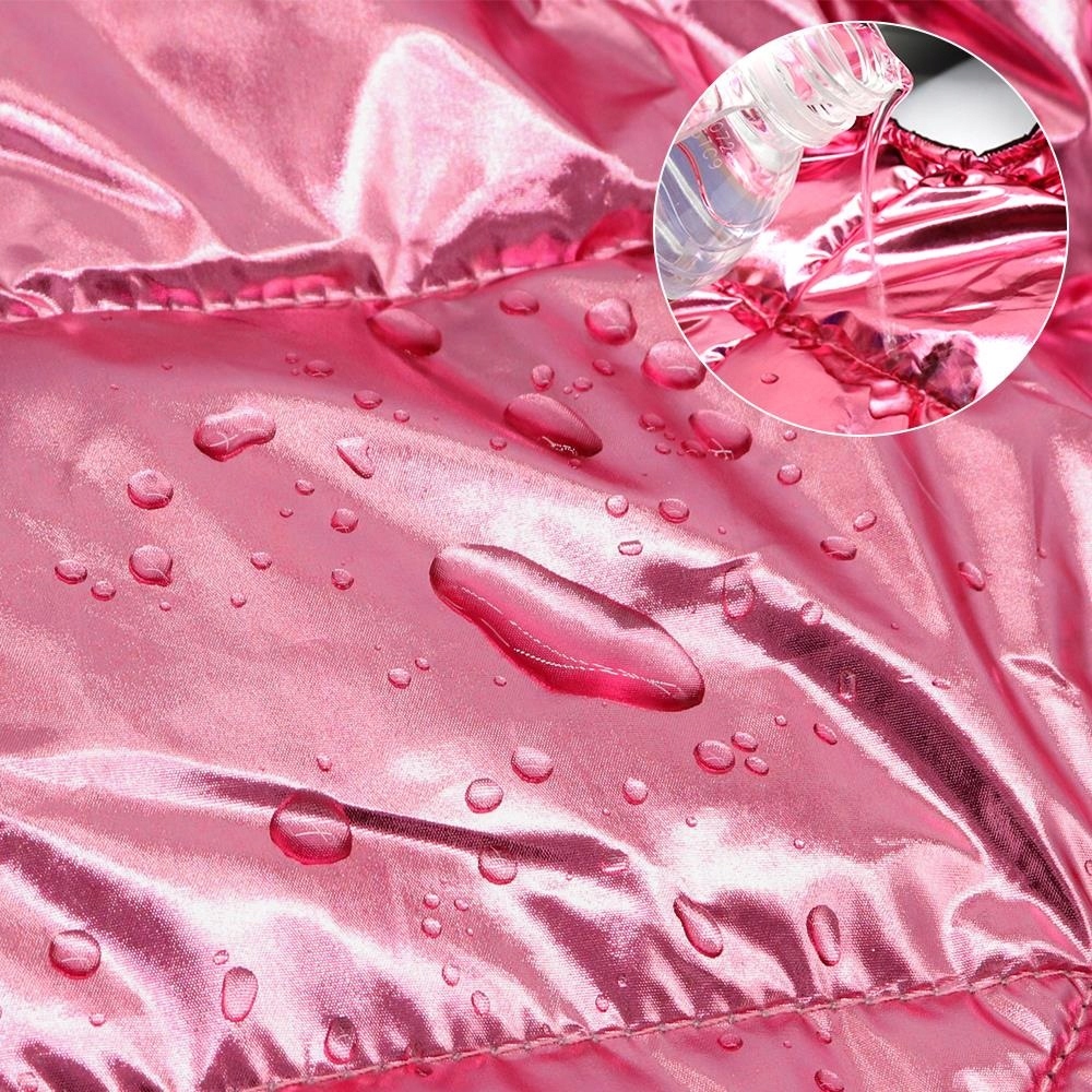 KAMIZELKA UBRANKO DLA PSA KOTA ZAMEK CIEPŁE OCIEPLANE SZYCIE 3D SREBRNE S Rozmiar S