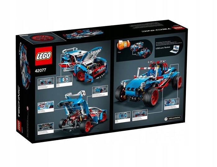 LEGO 42077 TECHNIC - NIEBIESKA WYŚCIGÓWKA KOSZALIN Marka LEGO