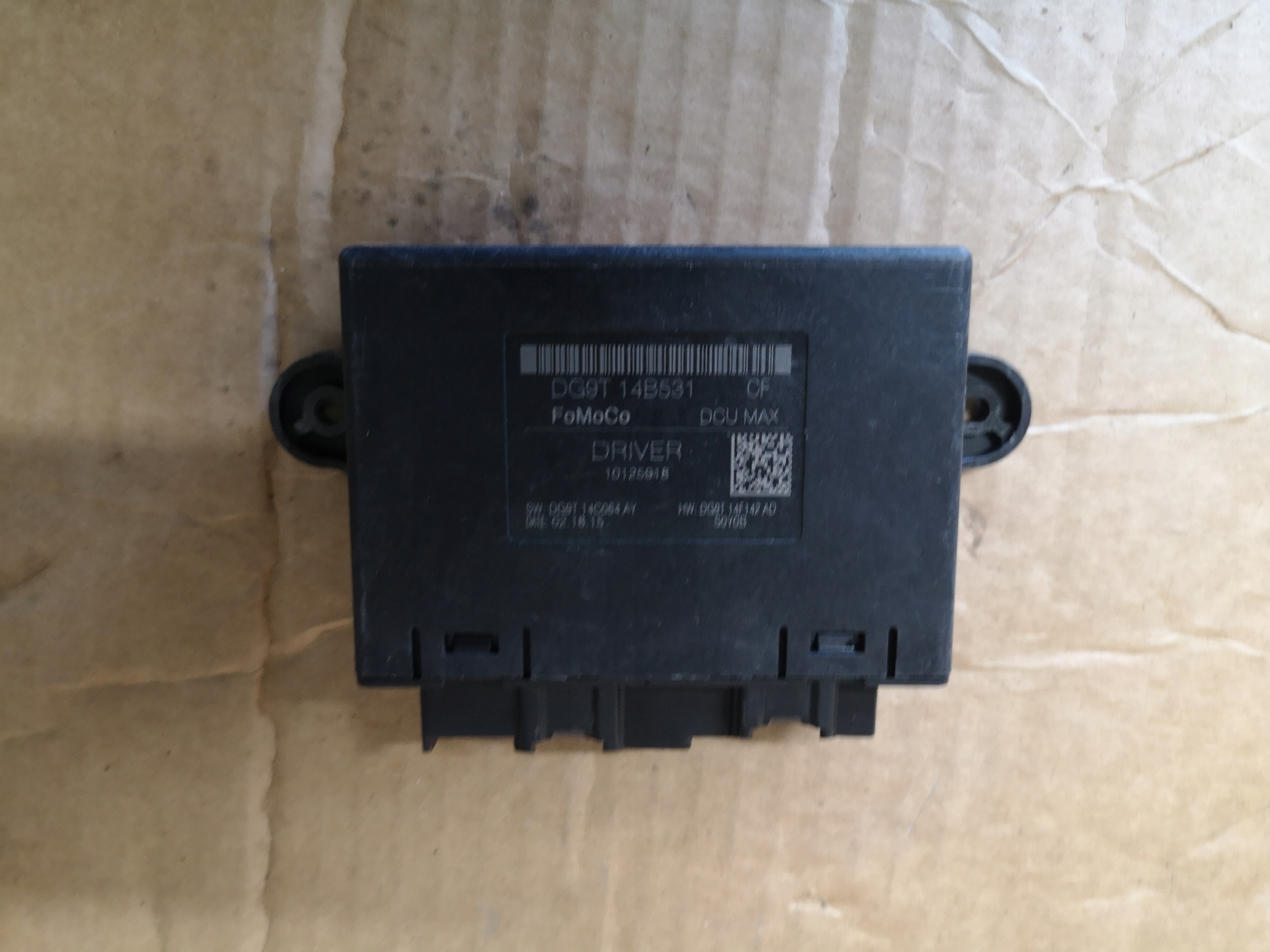 FORD MONDEO MK5 FUSION MODUL DRZWI DG9T 14B531 CF