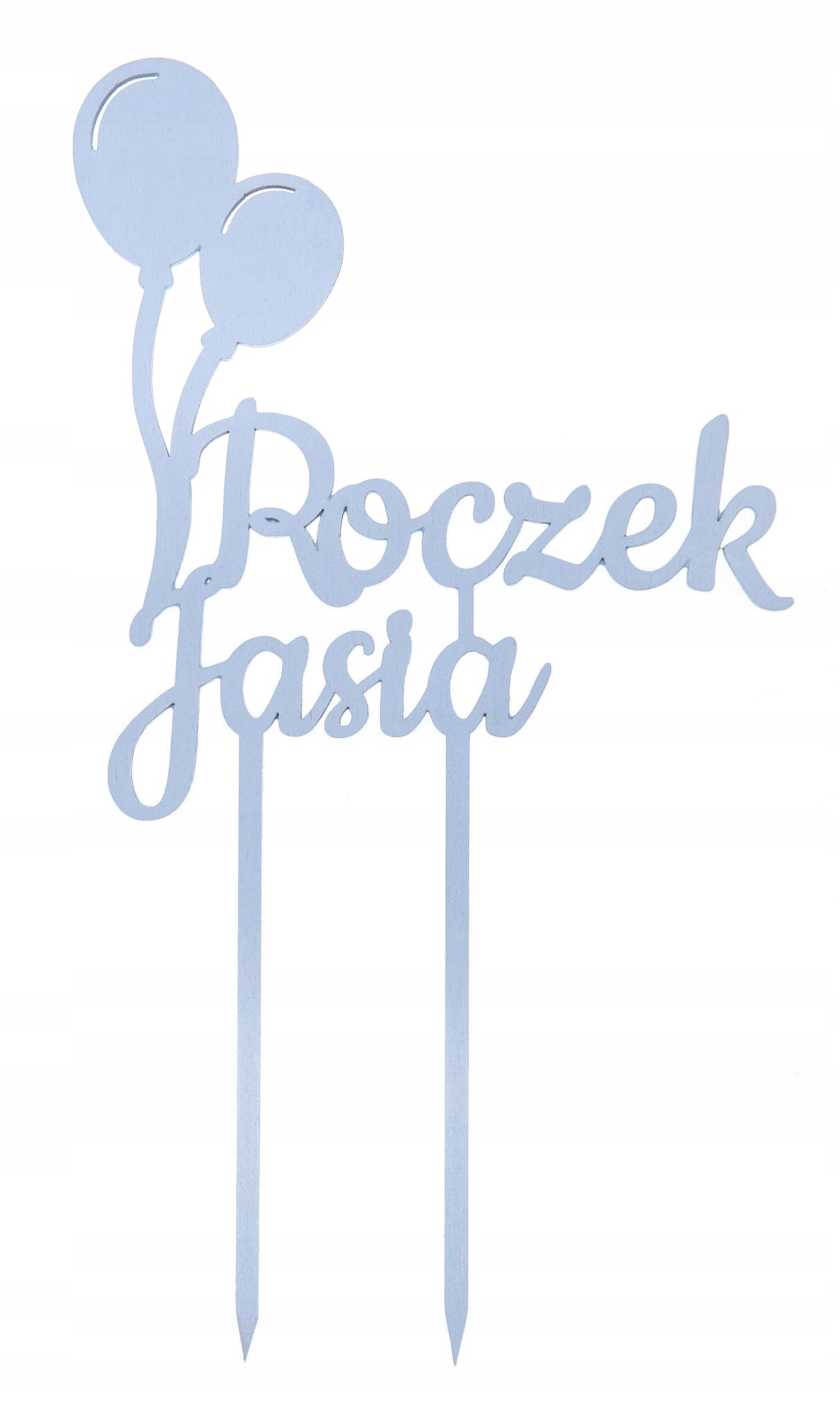 

Topper na Tort Roczek urodziny Ozdoby na Tort imię