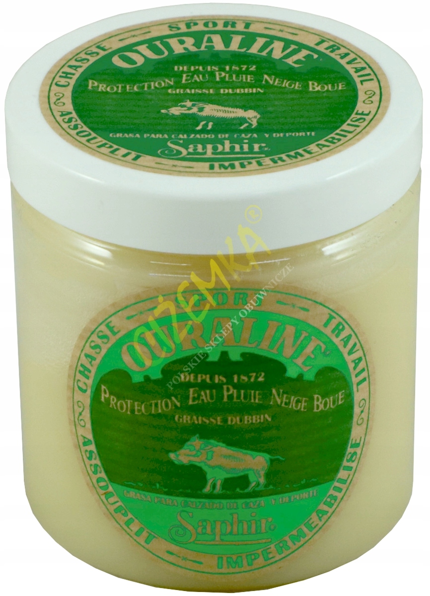 SAPHIR OURALINE DUBBIN TŁUSZCZ DO SKÓR OBUWIA 250