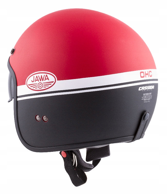 CITY MOTOR JAWA KASK CASSIDA Z DASZKIEM I OKULAREM Rozmiar XS
