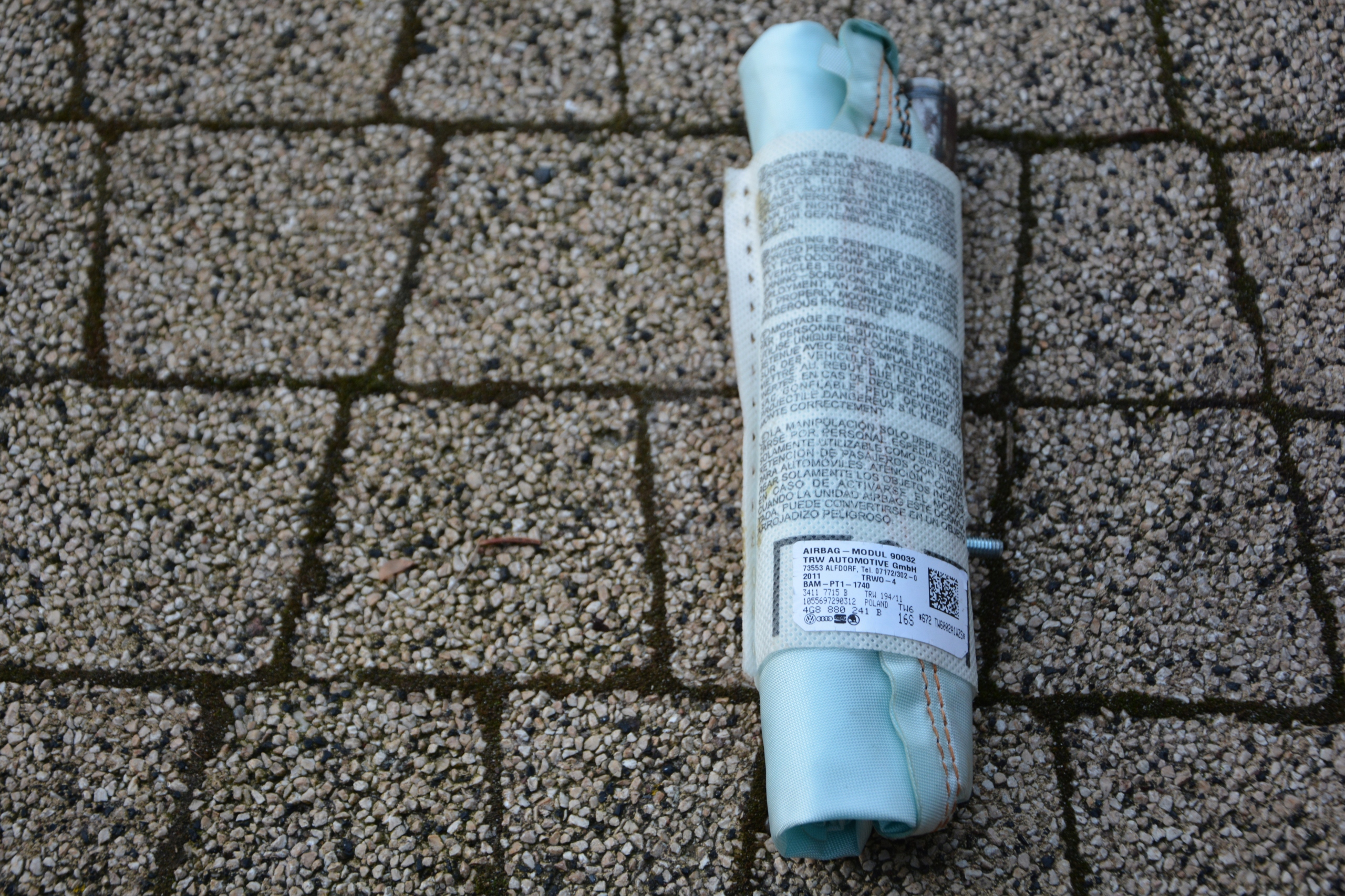 AIRBAG FOTELA AUDI A6 C7 4G8880241B 4G8880242B Numer katalogowy części 4G8880241B 4G8880242B