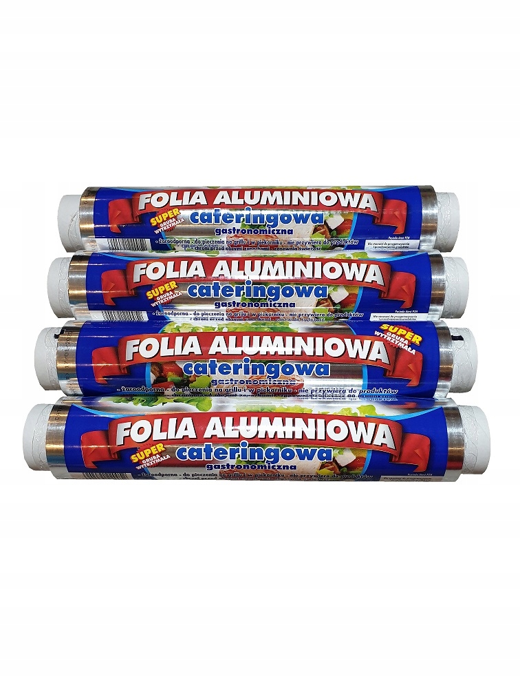 Folia Aluminiowa Spożywcza S30cm /W1kg MOCNA/ 4szt