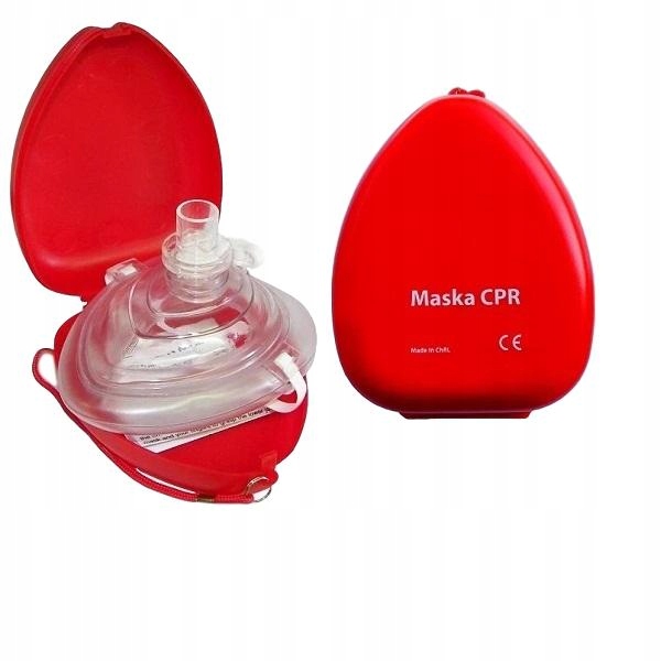 

Maska Cpr do Sztucznego Oddychania Reanimacja Rko