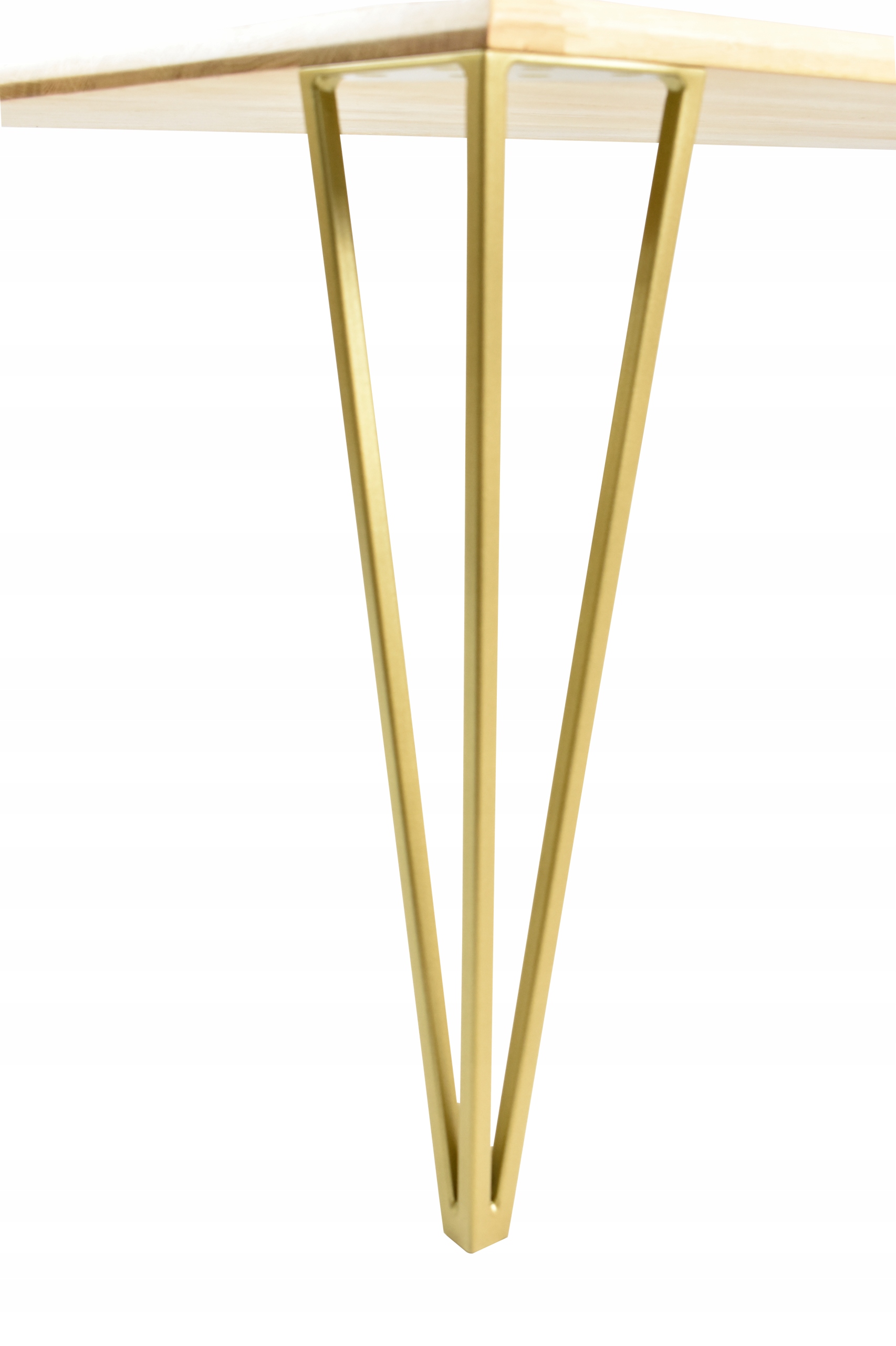 

Nogi metalowe do ławy Loft Industria No14 złota