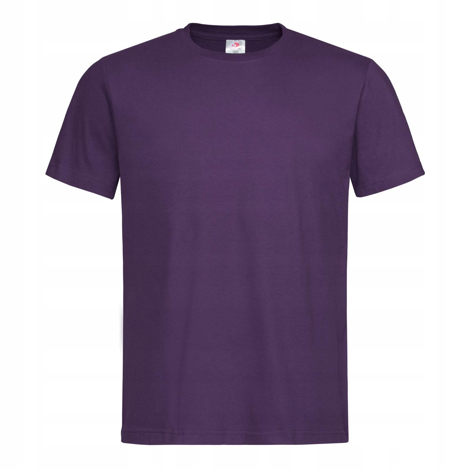 

Koszulka T-shirt Krótki Rękaw Fioletowa Męska XL