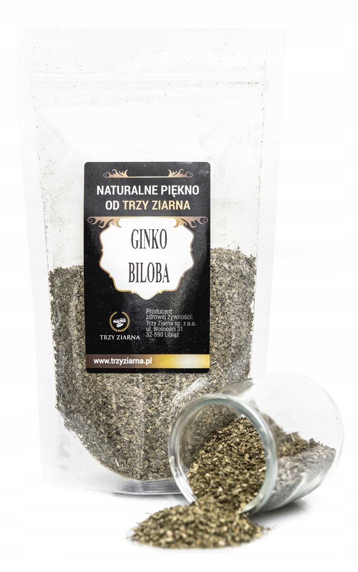 

Miłorząb Japoński 200G Ginko Lisć Trzyziarna