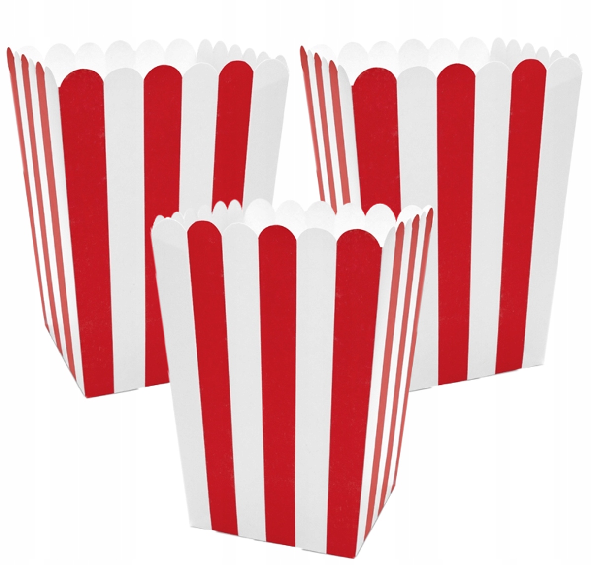 

Pudełka Na Popcorn Opakowania Pojemniki 6 Szt.