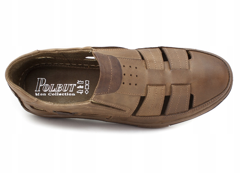 POLBUT BUTY NA LATO SKÓRA POLSKIE 06 BRĄZ 41 Kod producenta 06