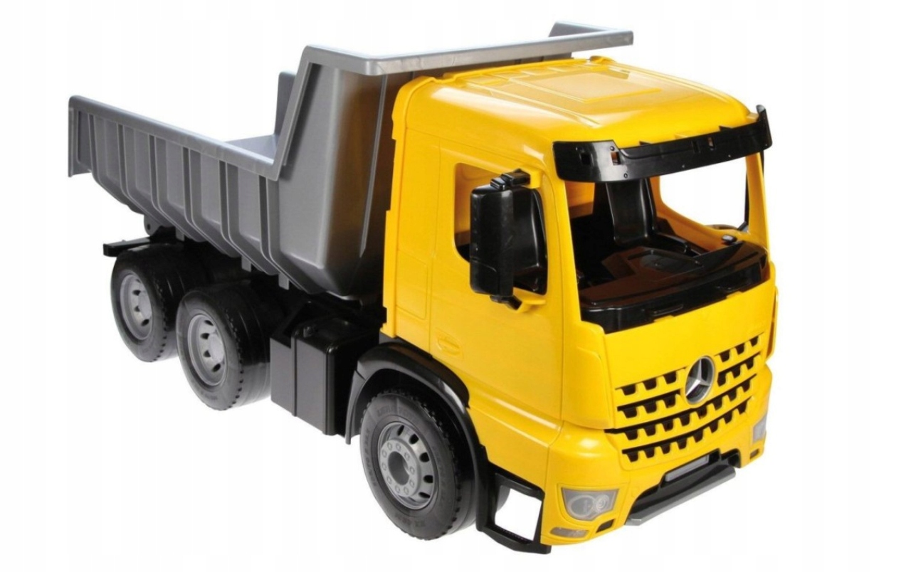 DUŻA WYWROTKA CIĘŻARÓWKA DO PIASKU KIPER MERCEDES JEŹDZIK XXL WYTRZYMAŁA Bohater brak