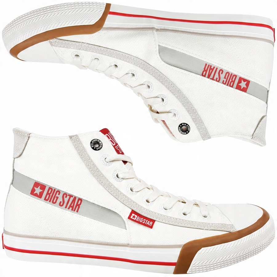 

Trampki Big Star męskie białe buty EE174080 40