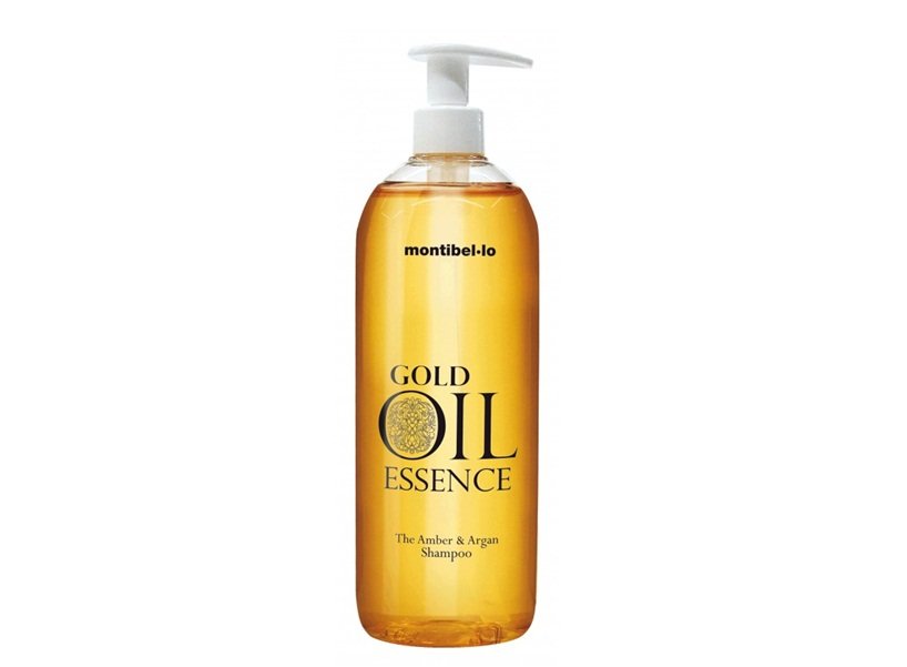 Montibello Szampon Gold Oil 1000 ml regeneracja i nawilżenie