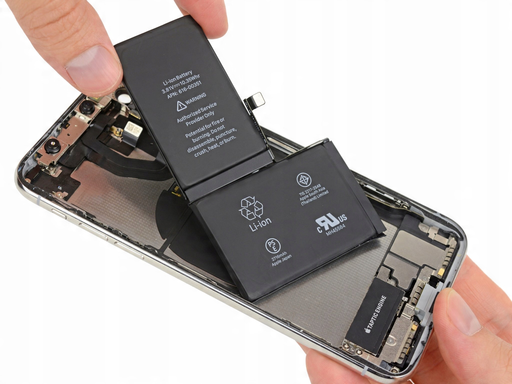 

Nowa Bateria Akumulator Iphone X A1901 2716mAh
