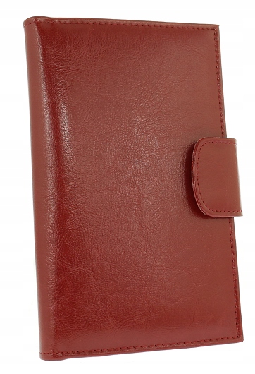 DUŻY SKÓRZANY WIZYTOWNIK ORGANIZER NA WIZYTÓWKI PL Model 2023