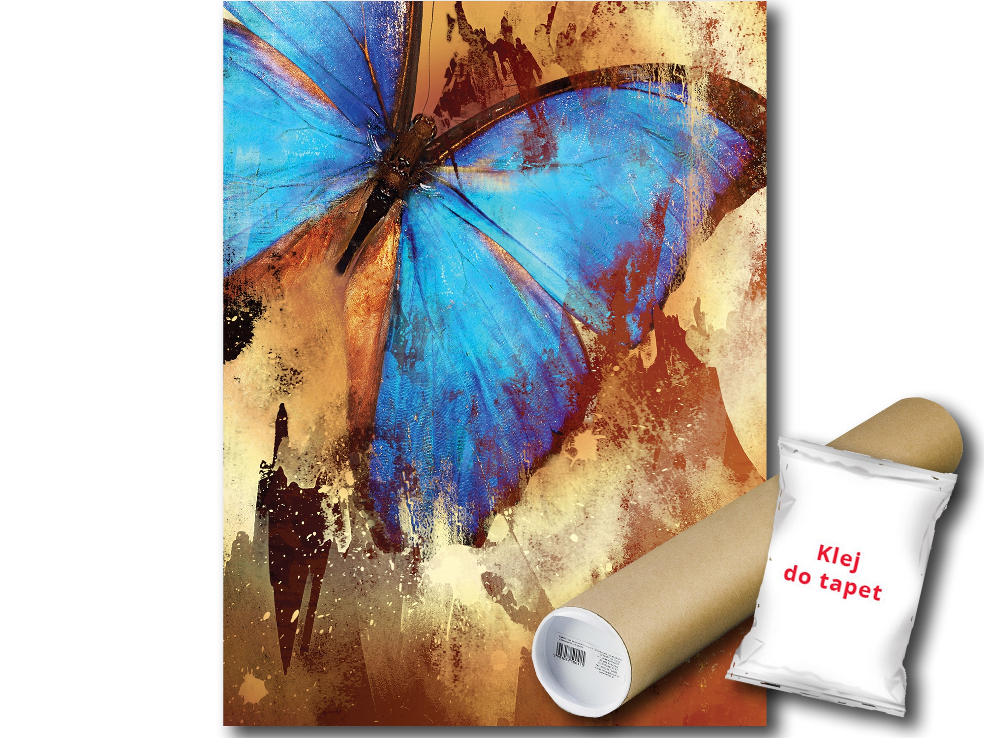Fototapeta Modrá Motyl 15B Panxl 206x275 F192