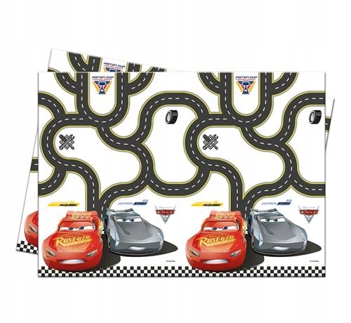 

Obrus plastikowy Cars 3 samochody