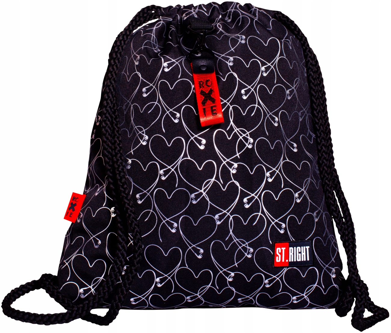 

St.right Plecak Na Sznurkach Earphones By Roxie
