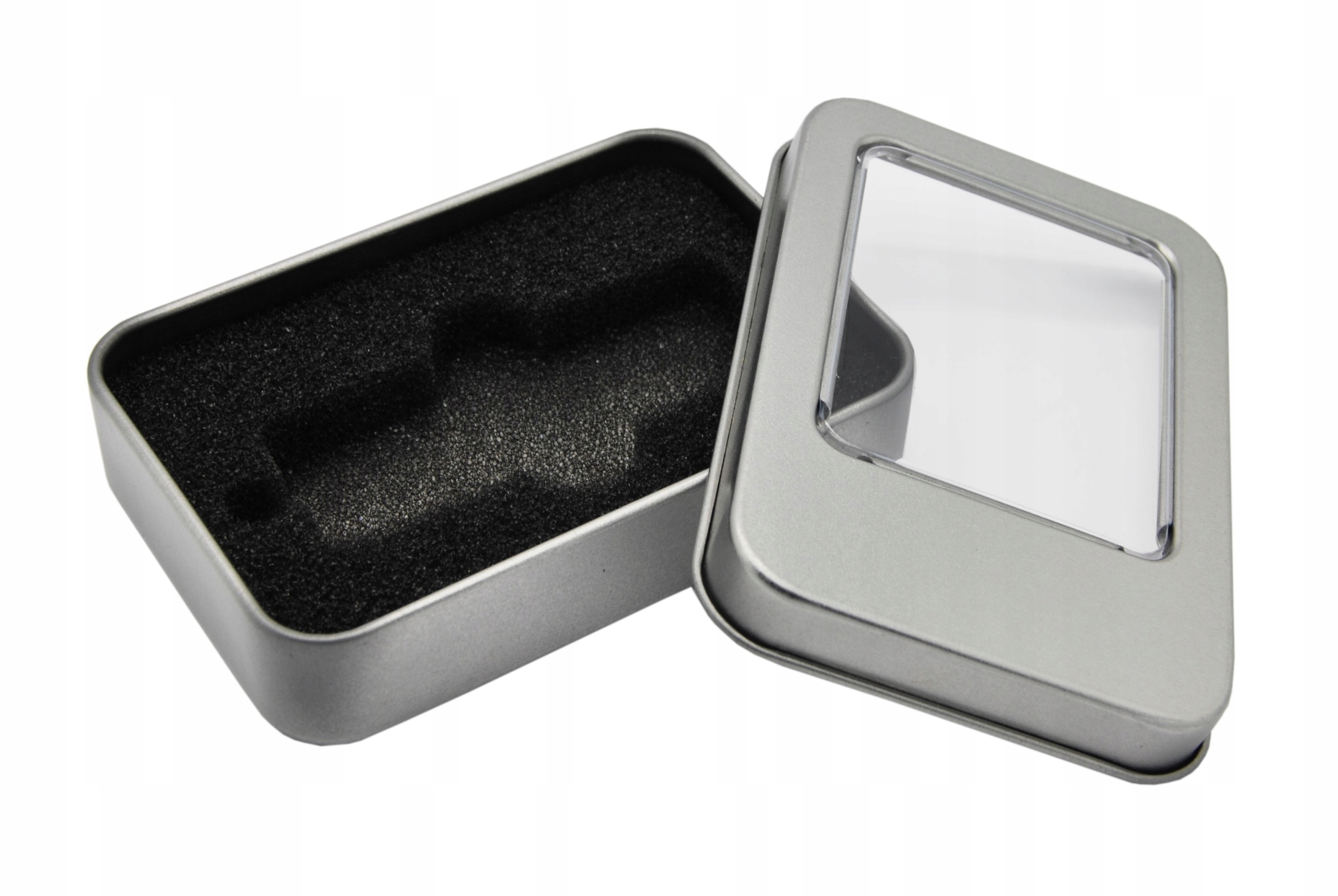 metalowe pudełko na pendrive, bez znakowania Producent MemoRabbit