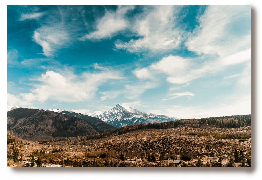 

Obraz Na Płótnie 60x90 krajobraz pejzaż Góry widok