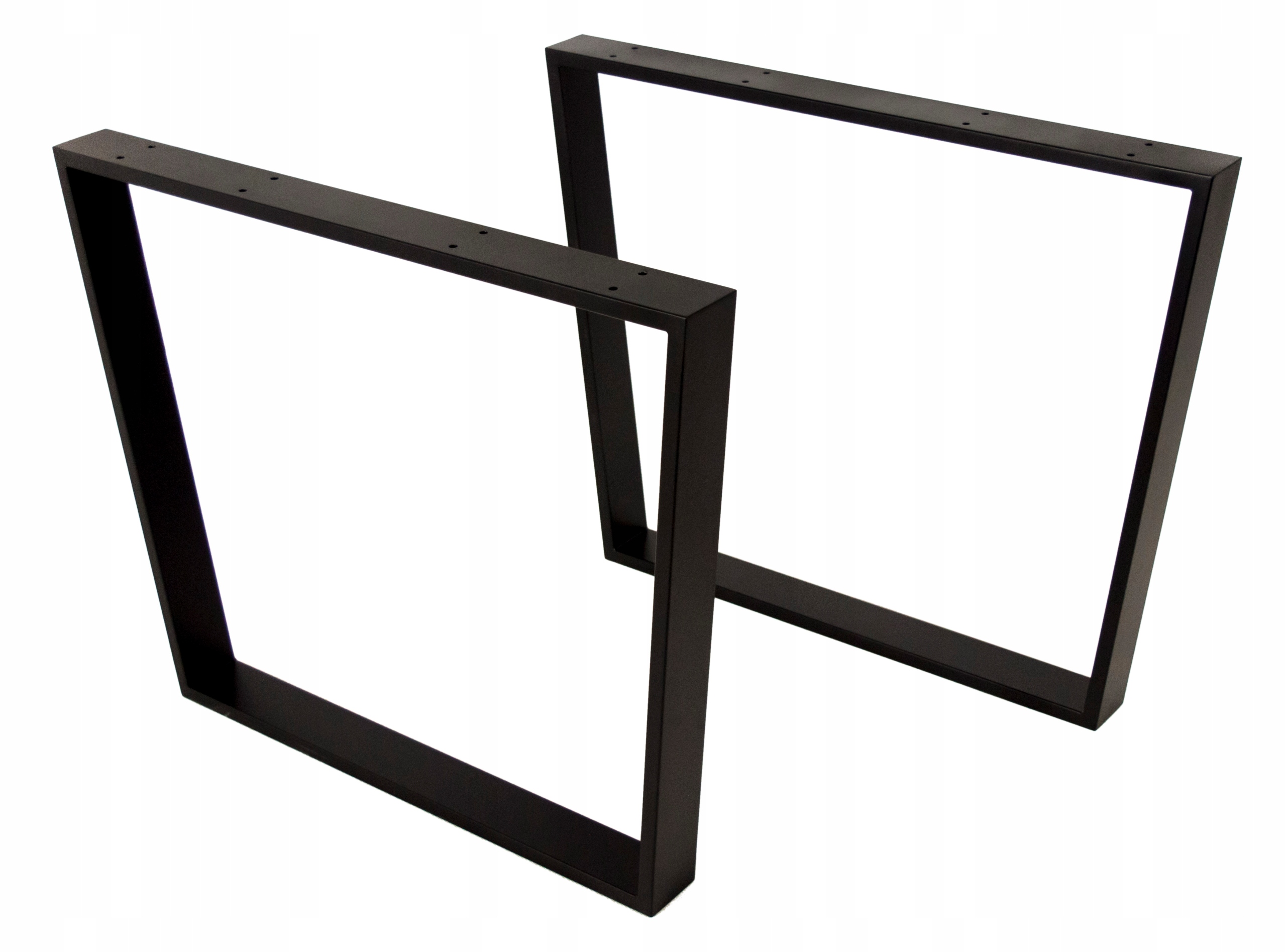 Kovová Noha, stojan na stůl Trapez 60 x 80