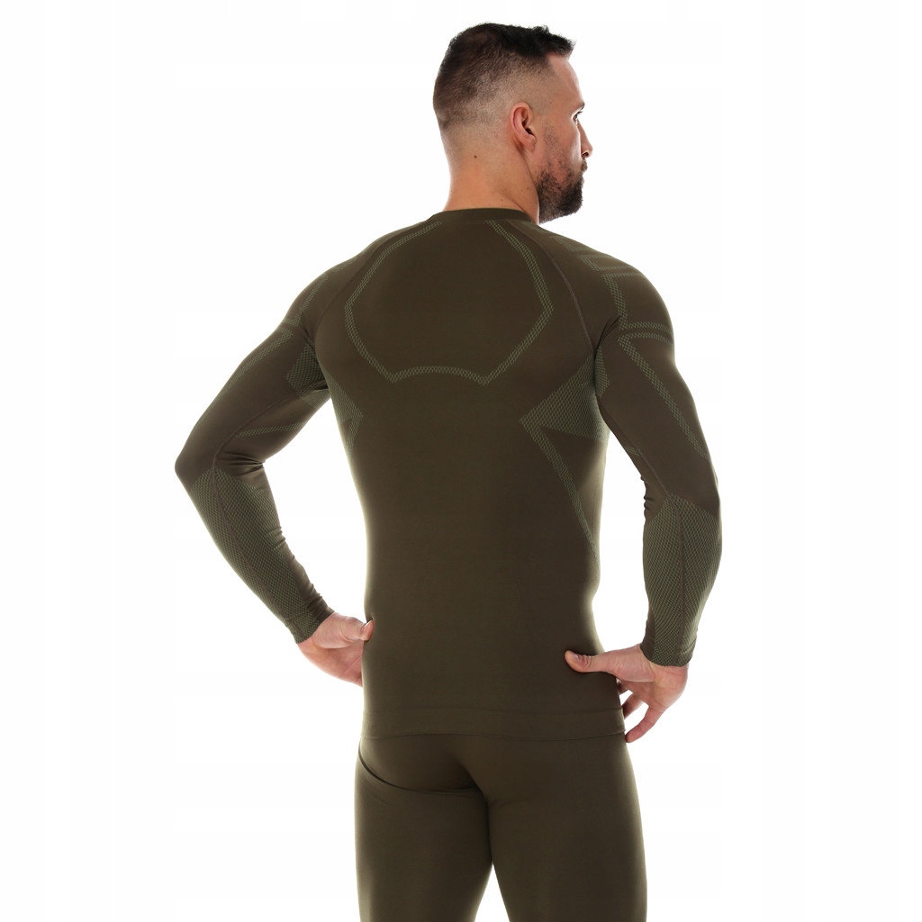 Bluza Ranger Protect Brubeck Khaki Bielizna M Rękaw długi rękaw