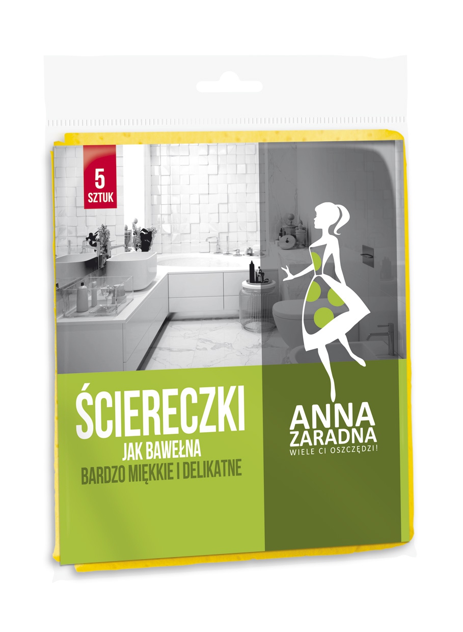

Anna Zaradna Ścierki domowe jak bawełna 5 szt.