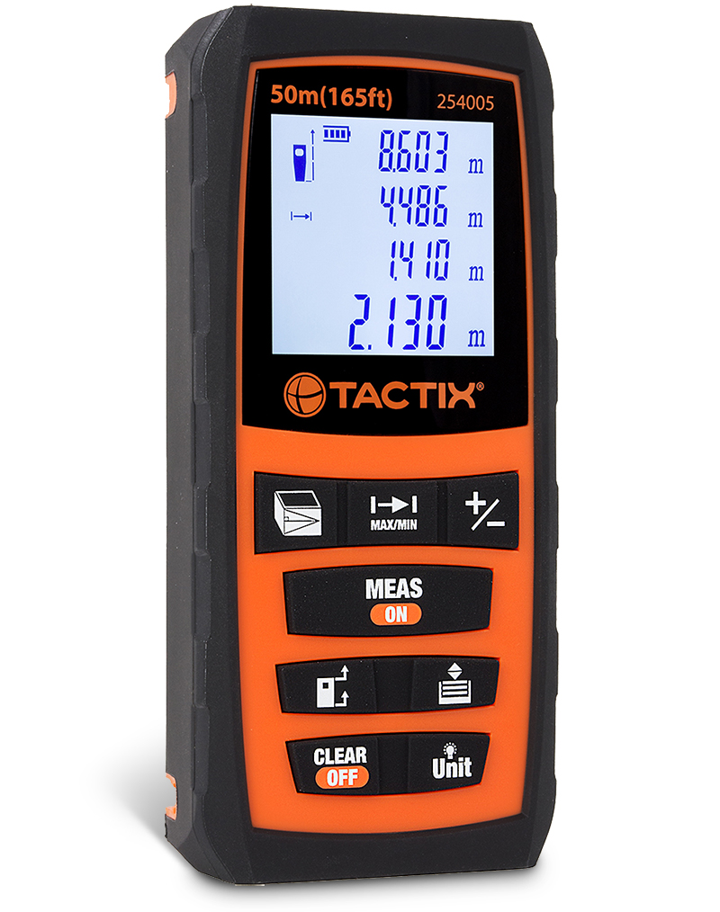 

Dalmierz laserowy 50m miernik cyfrowy Tactix