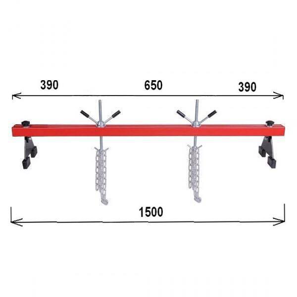 BELKA DO PODWIESZANIA SILNIKA 600KG 600KG KOTWICE Mark AppTech