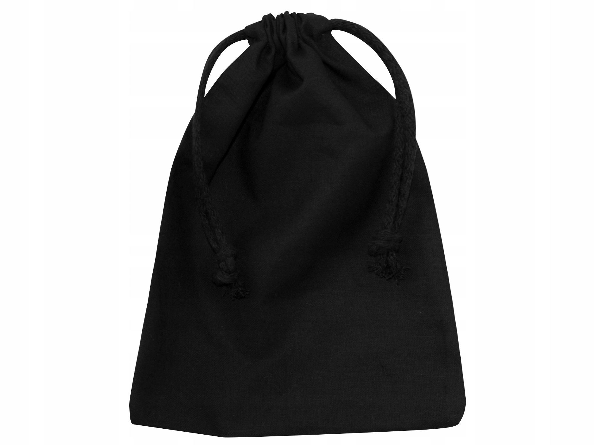 Worek bawełniany czarny 15x20cm 280g Marka Allbag