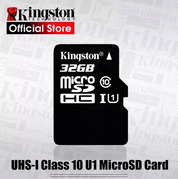 KINGSTON KARTA PAMIĘCI MICRO SD 32GB + ADAPTER C10 Pojemność karty 32 GB