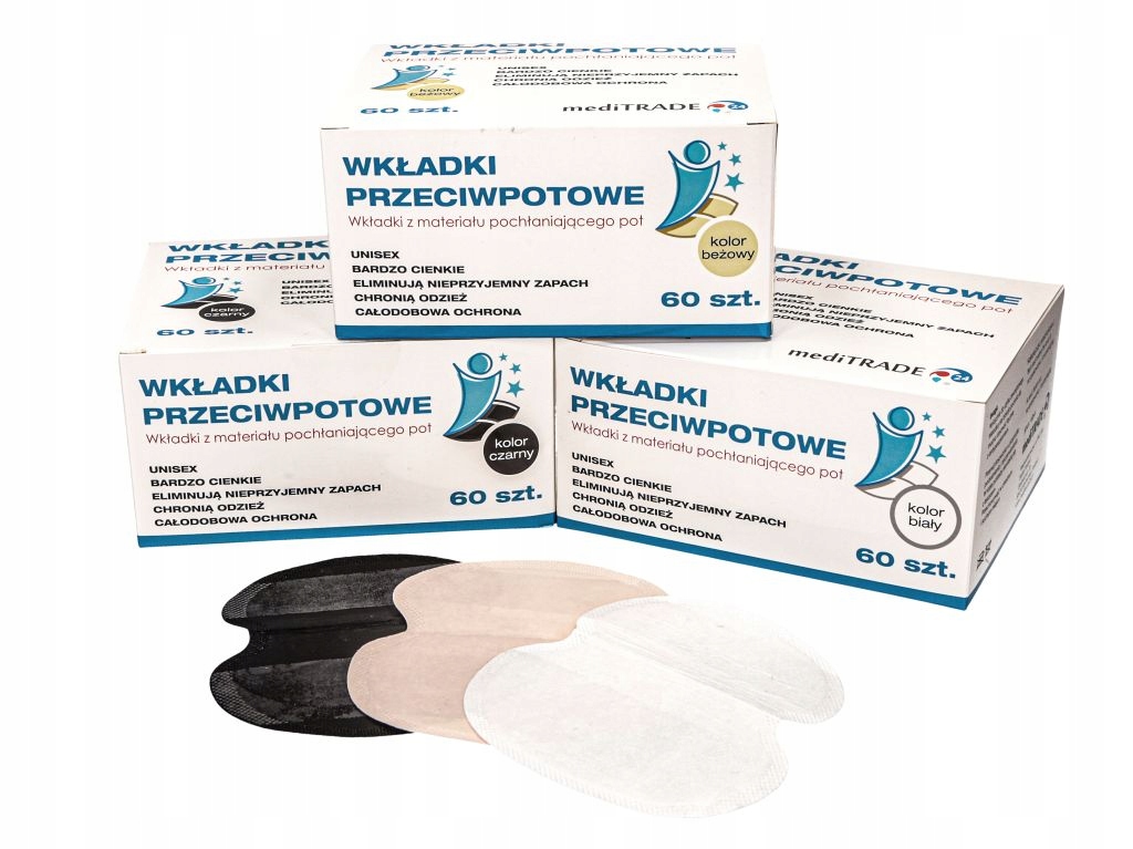 052 СТЕЛЬКИ ANTYPOTOWE ДЕЗОДОРАНТЫ ПОД МЫШКАМИ x60