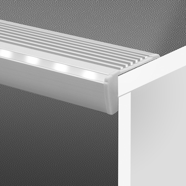 Profil LED aluminiowy KLUŚ STEKO anodowany - 2m Kod producenta 18018ANODA_2