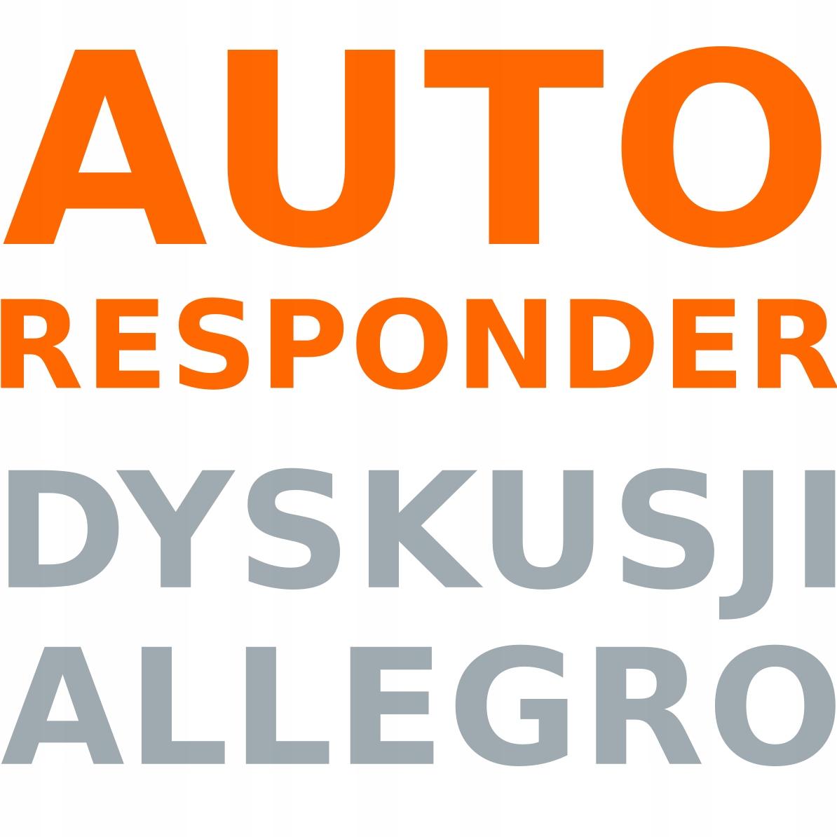 Autoresponder Allegro Automatyczne Odpowiedzi Sklep Komputerowy Allegro Pl