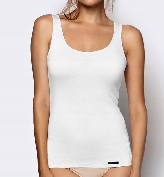 ATLANTIC podkoszulek damski b/r BLV-198 *XL* biały