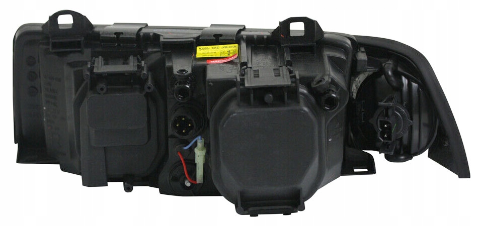 BMW 3 E36 COUPE CABRIO LAMPY reflektory BLACK ring Wersja Europejska