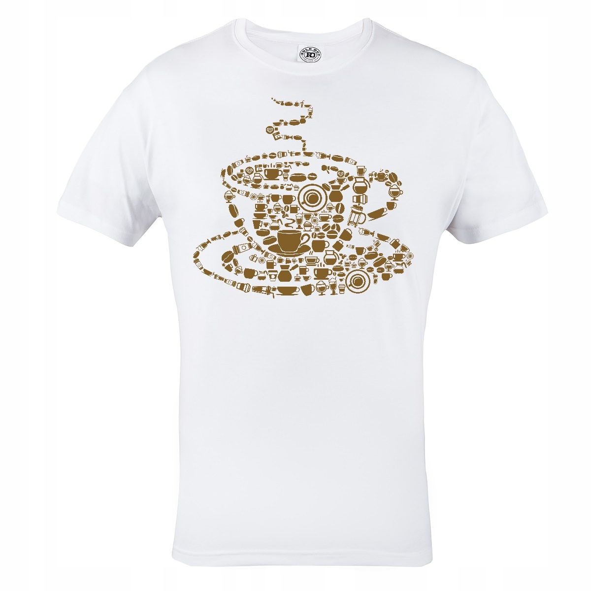 

Koszulka Męska Casual Kawa Cup Of Coffe 43
