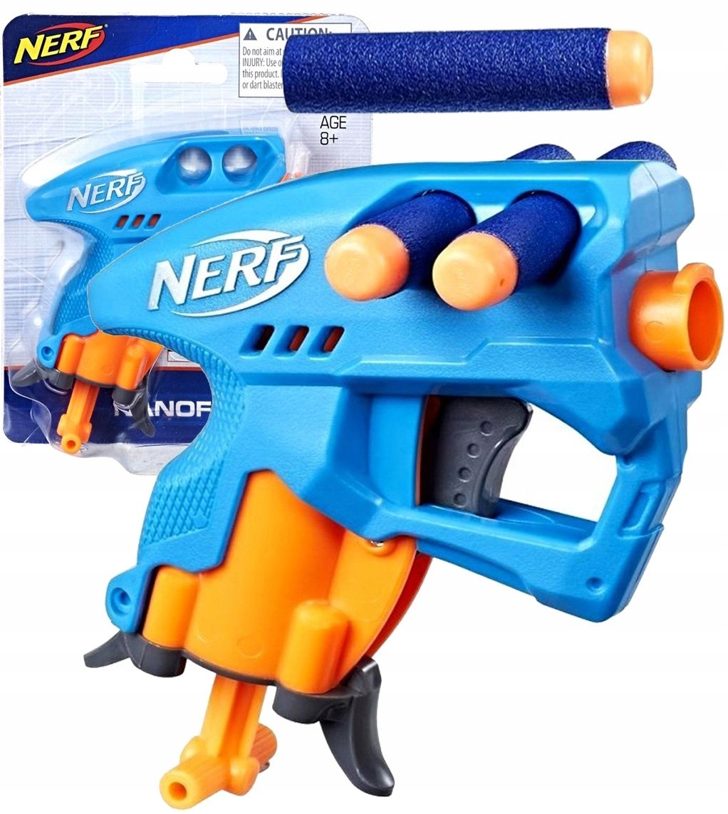 

Nerf Wyrzutnia Pistolet Nanofire 3 Strzałki Blue