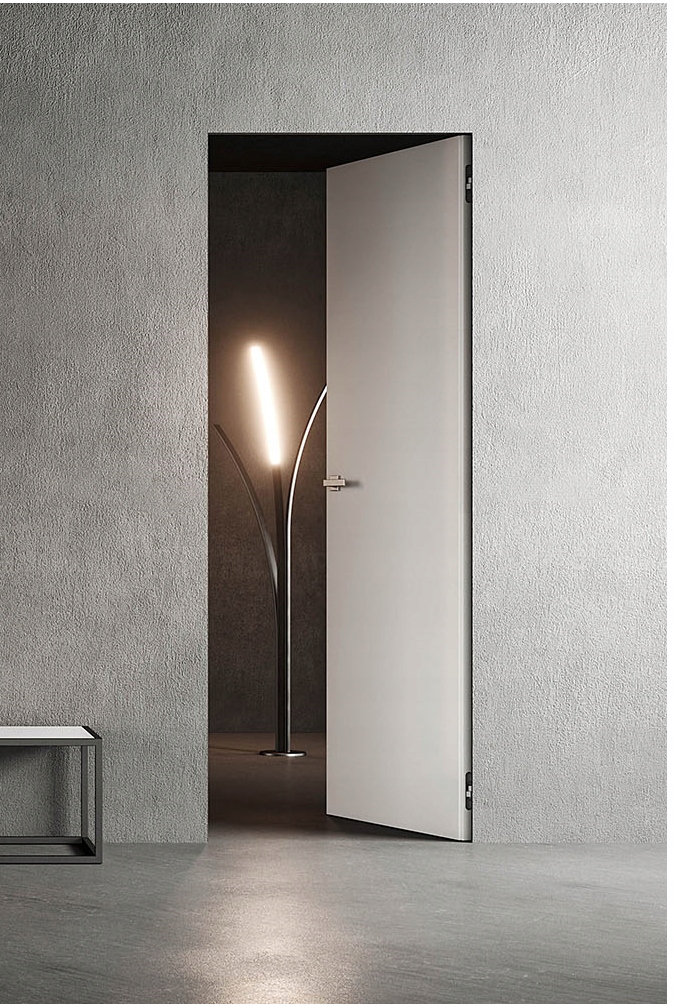 DRZWI UKRYTE NIEWIDOCZNE W ŚCIANIE FUTRYNA OD RĘKI