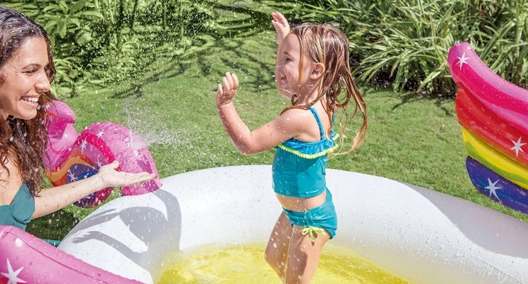 Basen Mityczny Jednorożec z opryskiem Intex 57441 Rodzaj dmuchany