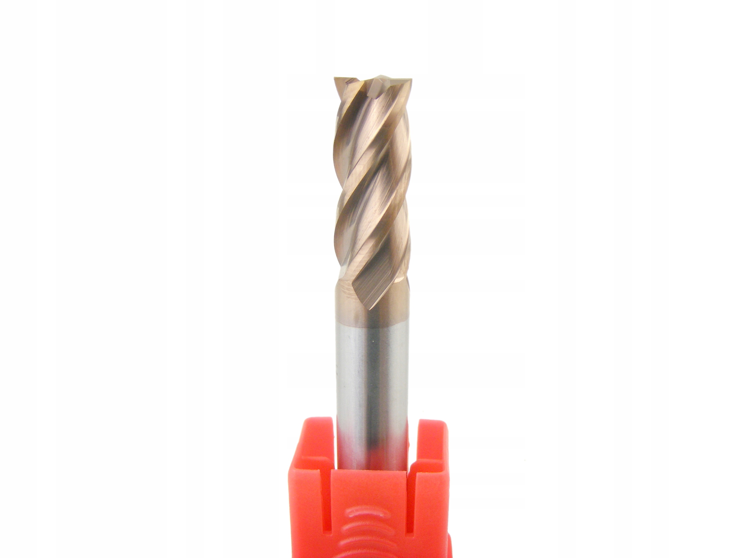 FREZ WĘGLIKOWY VHM 4 PIÓRA FI 10 MM 55HRC TiN Marka bez marki