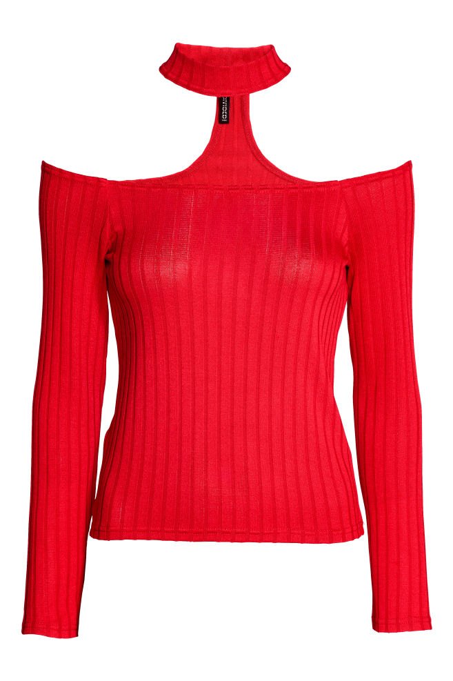 

H&m Top z odkrytymi ramionami rozm.34,XS