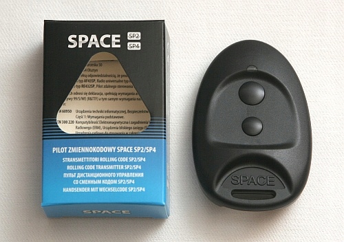 

Pilot dwukanałowy Space Came SP2 433,92MHz