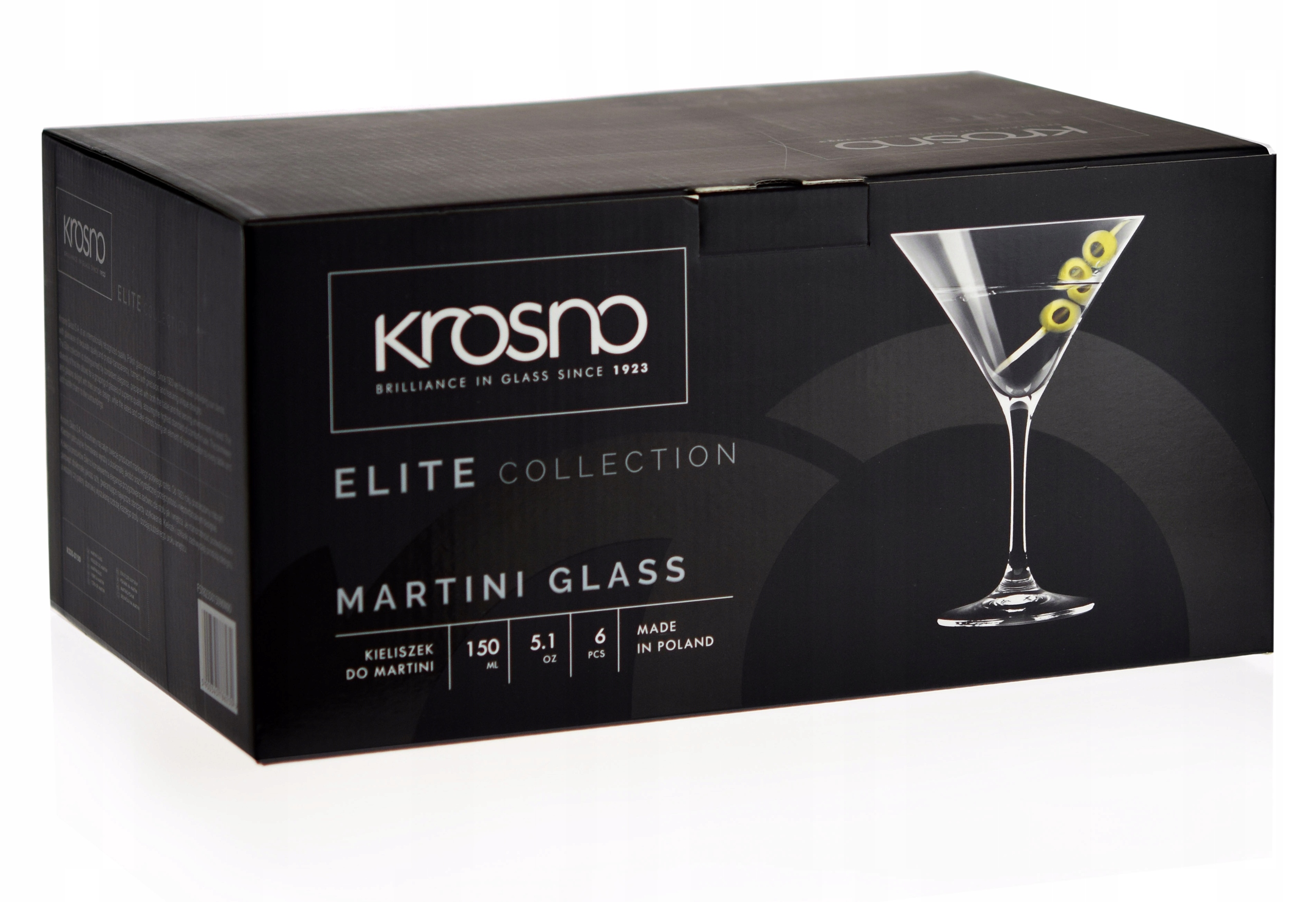 

Kieliszki do martini drinków Krosno Elite 150 ml