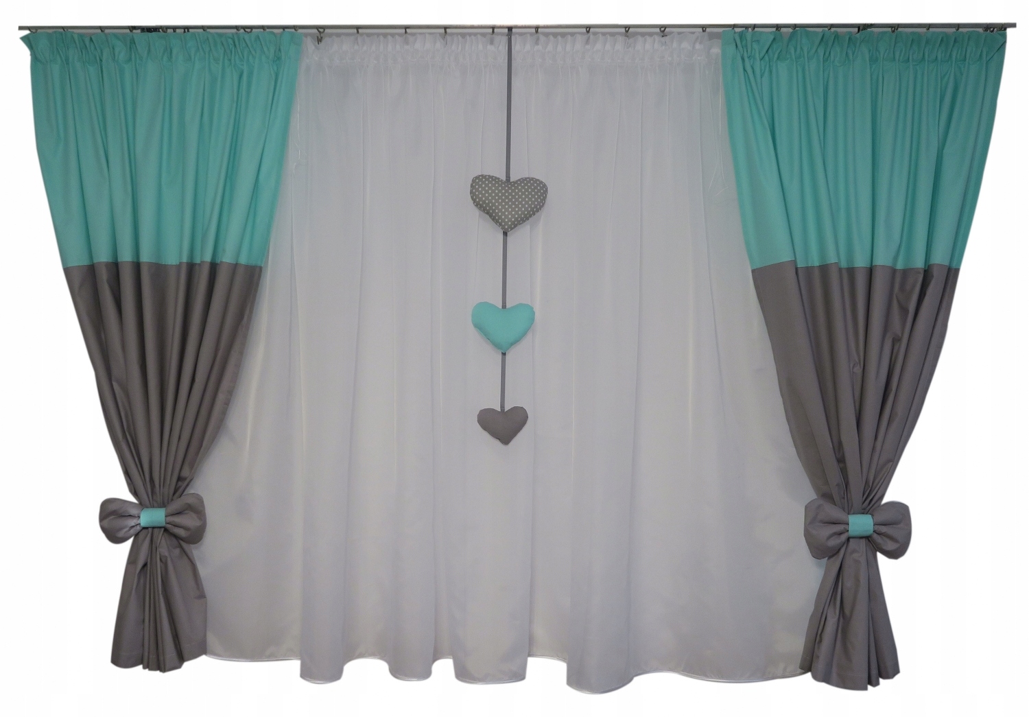 Комплект ЗАНАВЕС ДЕТСКИЕ Шторы Хлопок Маркизет