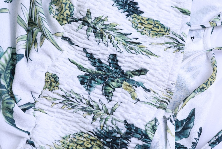 SUKIENKA MIDI NA RAMIĄCZKACH LETNIA NA PLAŻĘ BOHO Wzór dominujący bez wzoru